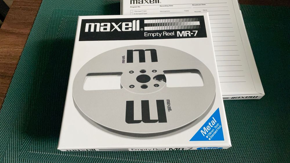 Maxell MR-7 szpula magnetofonowa 18cm.