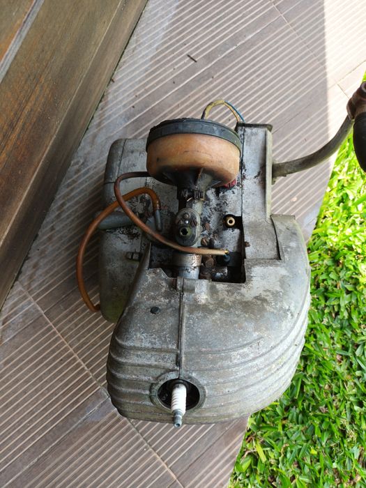 Motor Zundapp turbina 1982 (+40 anos)