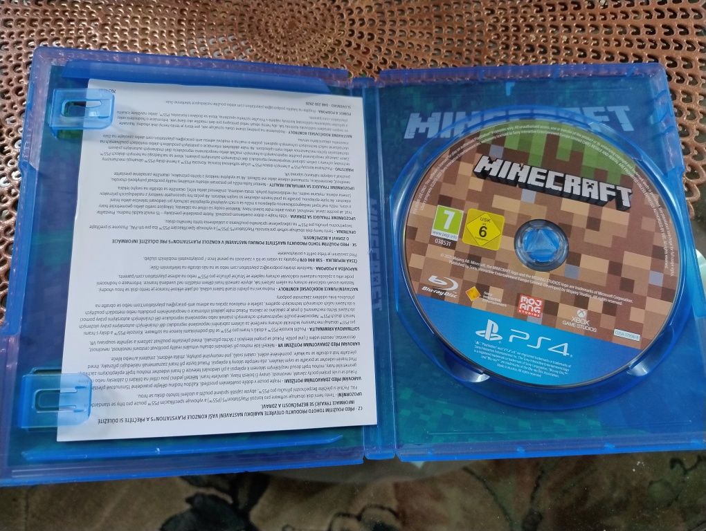 Gra na PS 4 Minecraft