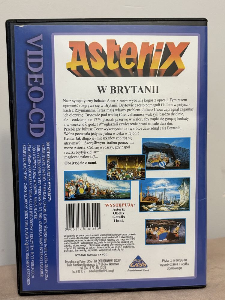 Asterix w Brytanii DVD