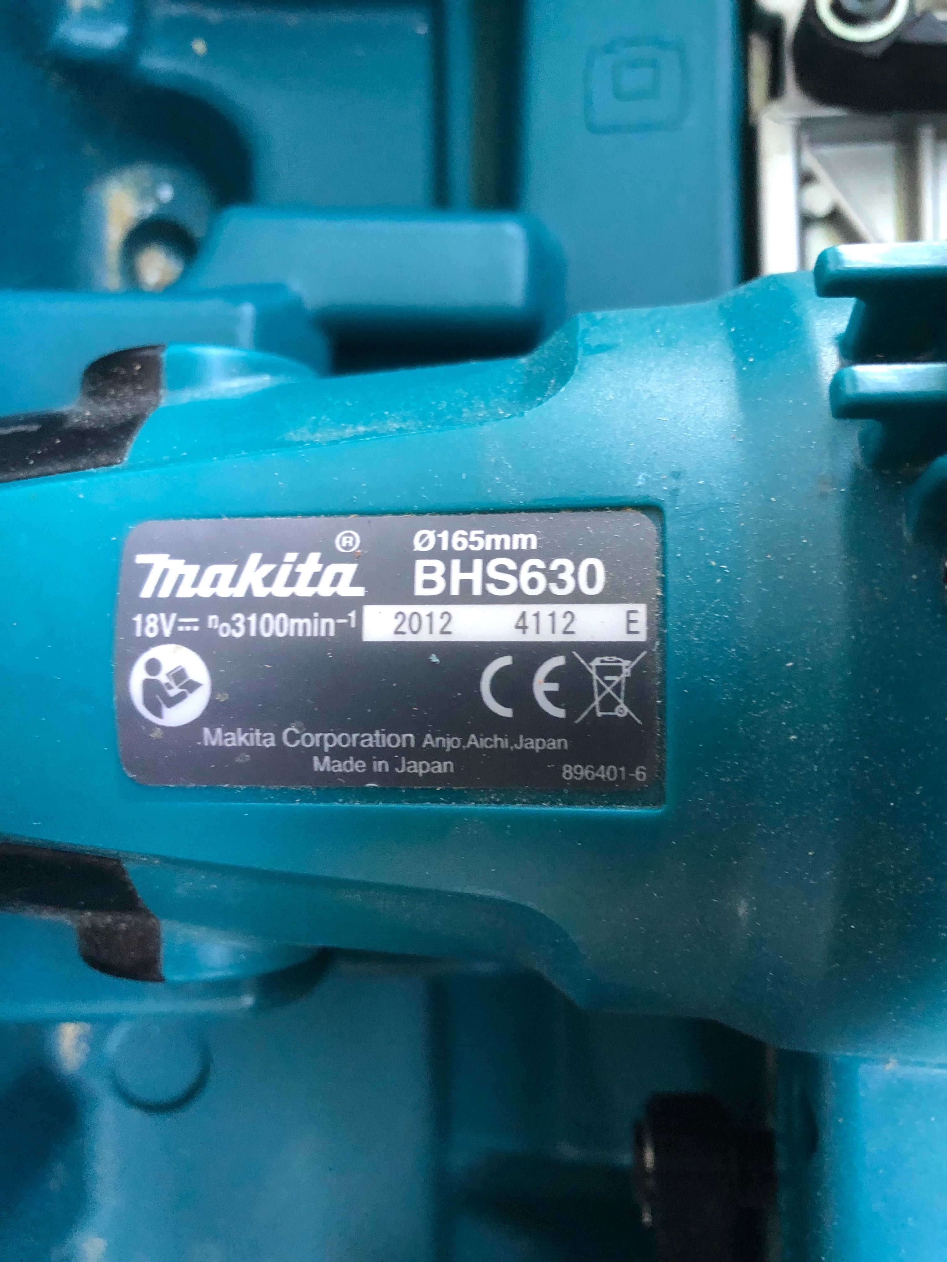 Makita BHS630RFE ręczna pilarka akumulatorowa 18V. Made in Japan !
