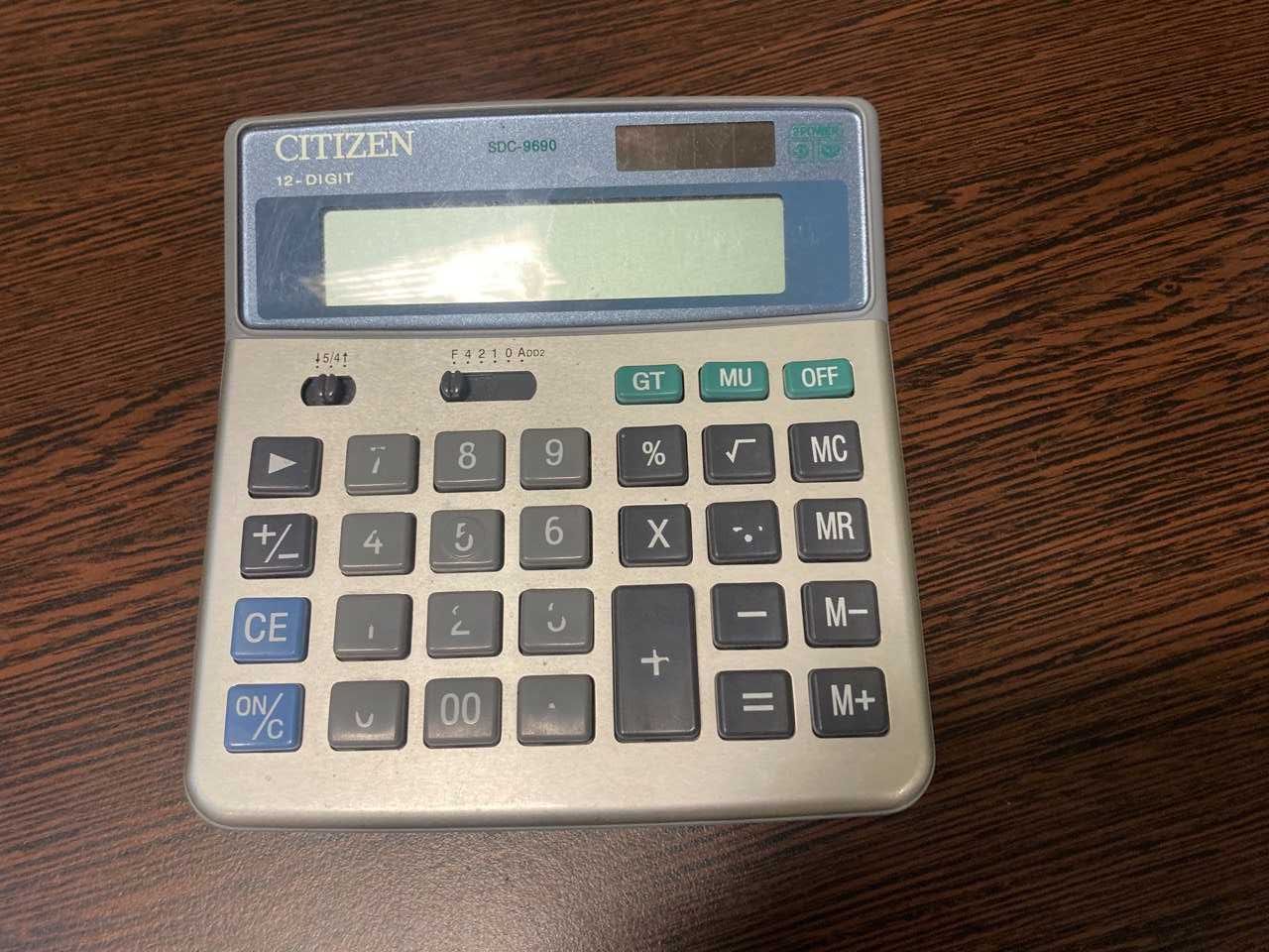 Калькулятор Citizen SDC-9690