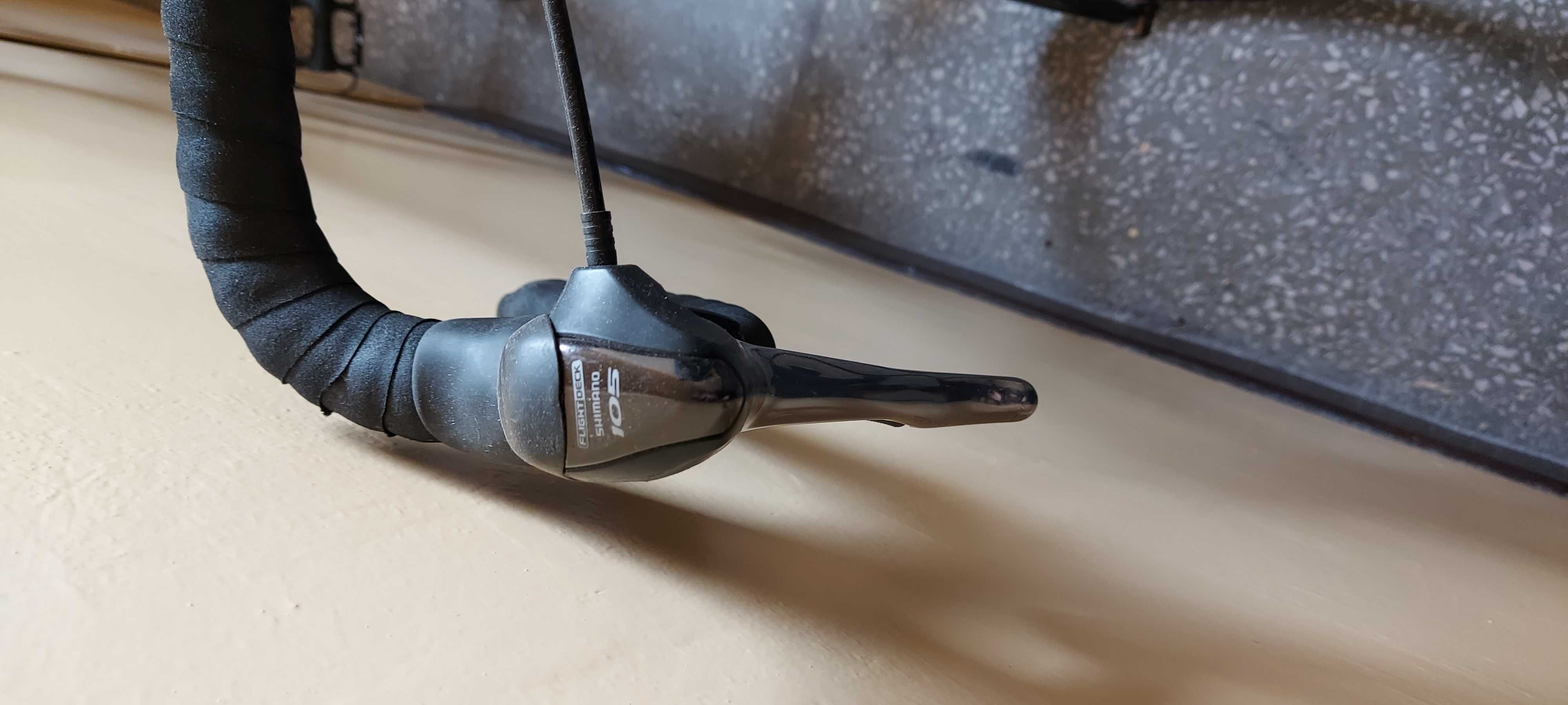 Kultowy rower szosowy Racer aluminium osprzęt Shimano