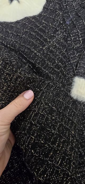 Платье вязаное теплое