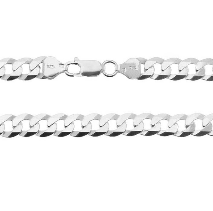 Łańcuszek Męski Pancerka Srebro 925 60 cm