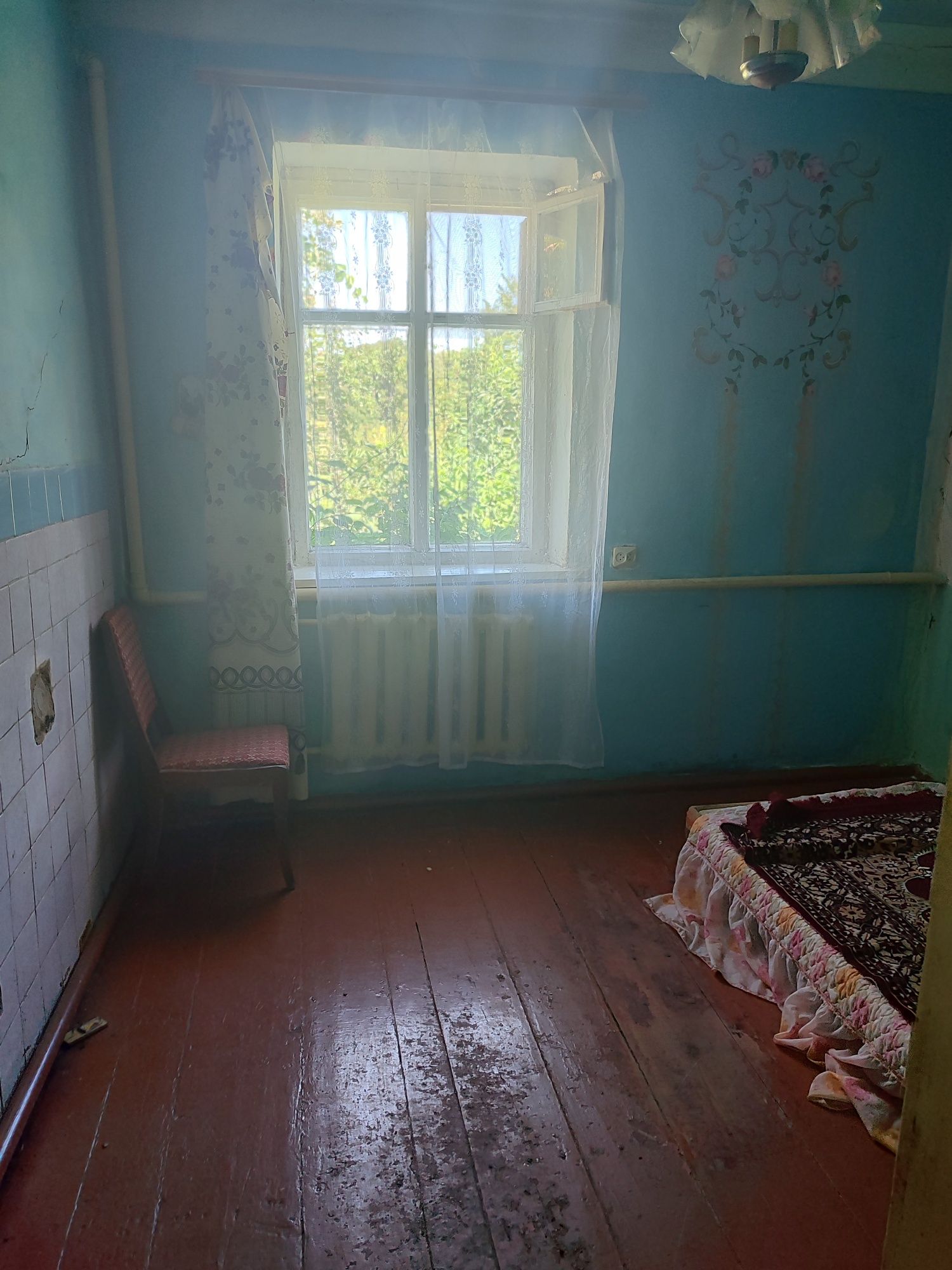 Будинок з великим подвір'ям в полтавській області.Торг.