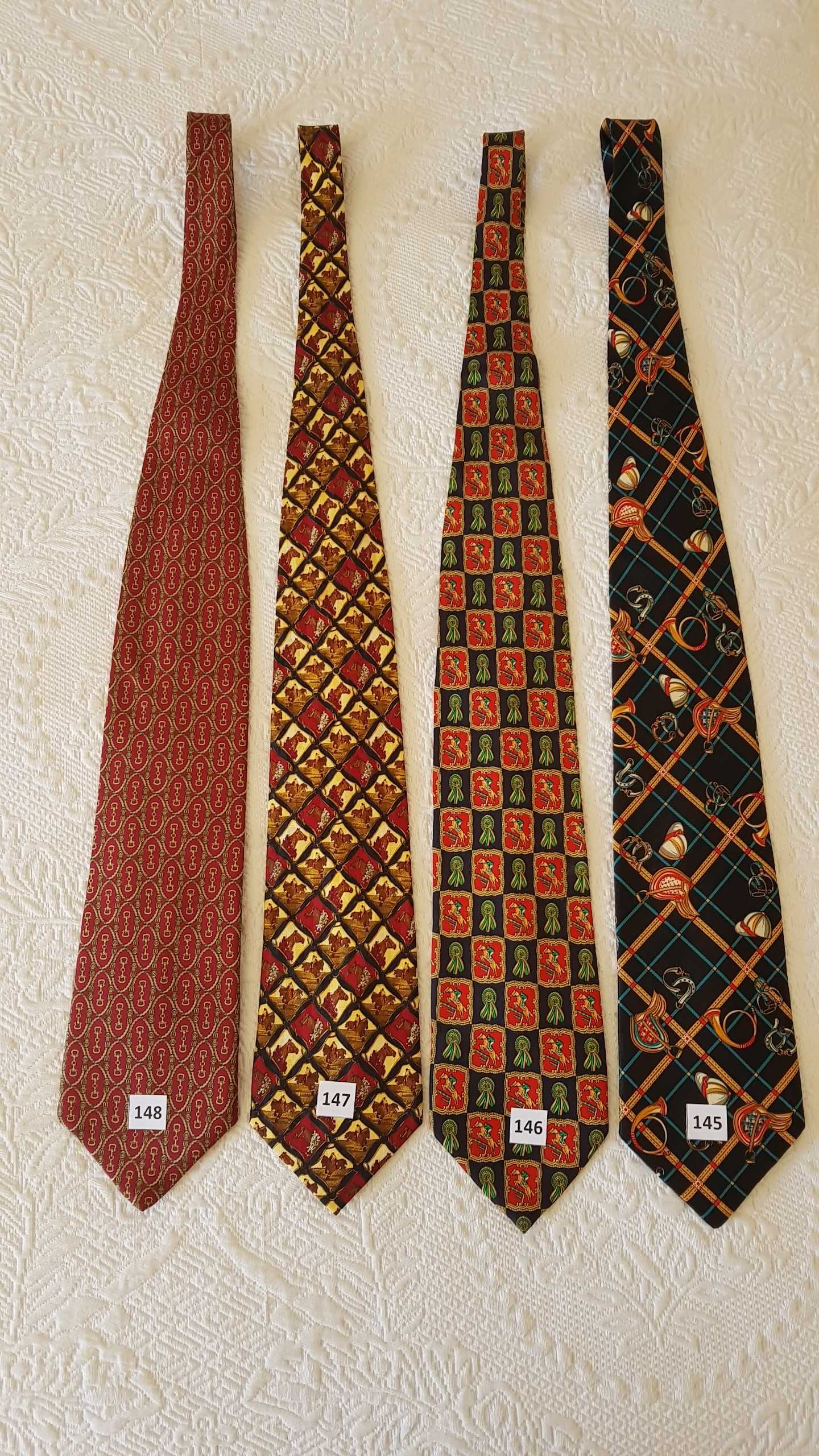 Gravatas - Cavalos "pure silk"