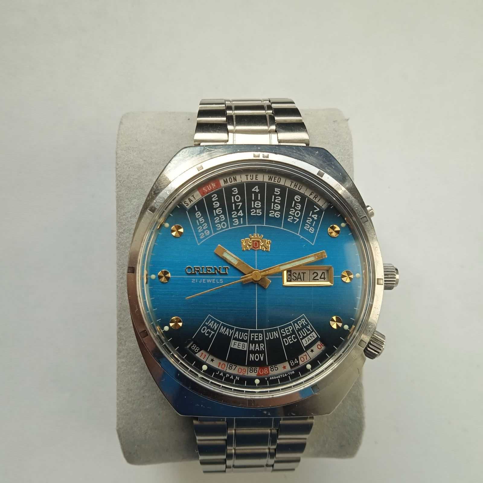 Zegarek japoński Orient Cebula mullti-callendar