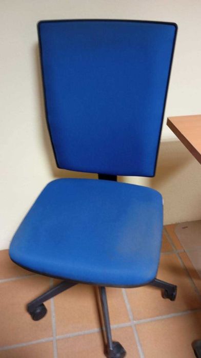 Cadeira escritório Azul