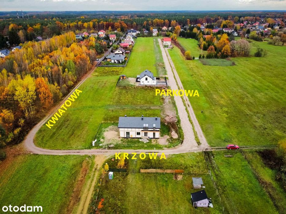 MPZP Blisko PKP klembów, 810m2, budowlana, GAZ, WODA