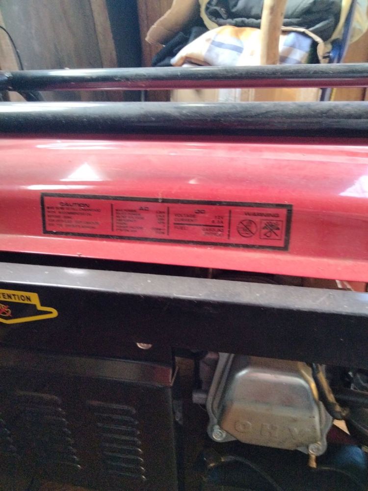 Генератор газ/бензин HONDA EP3800CX (3,8 КВТ)