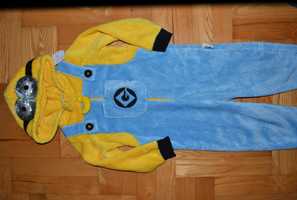 4^ Minionek minions kostium piżama przebranie 3/4 Lat _104 cm