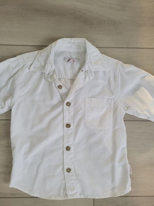 Koszula chłopięca biała S.Oliver rozm. 110 stan idealny