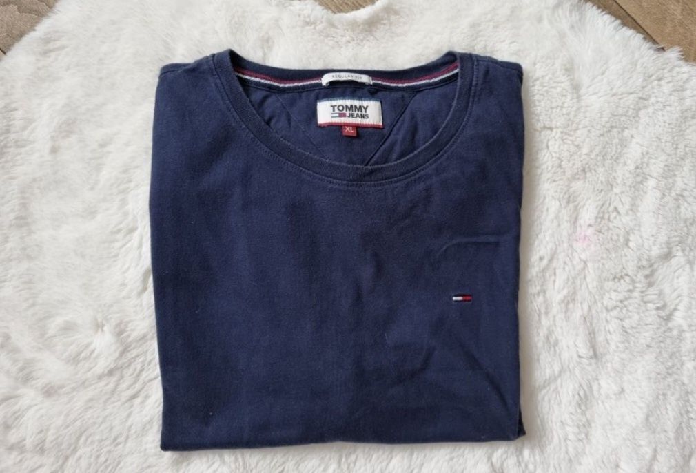 Tommy Hilfiger- t-shirt męski. Rozmiar XL. CZYTAJ OPIS