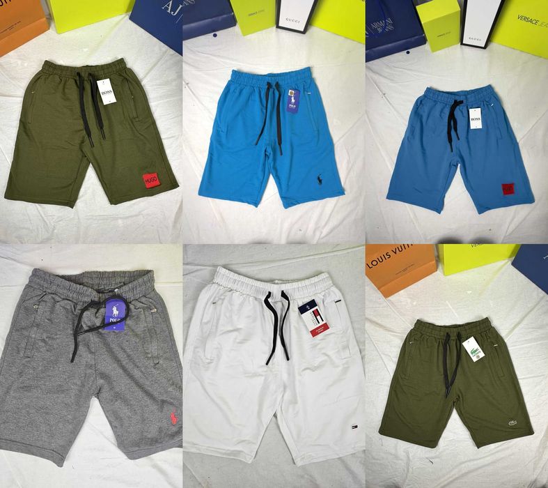 Spodenki męskie Hugo Boss Ralph Lauren bawełniane lacoste lato