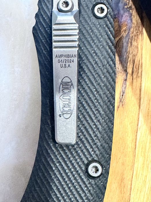 Microtech Amphibian ram-lock stonewash 2024