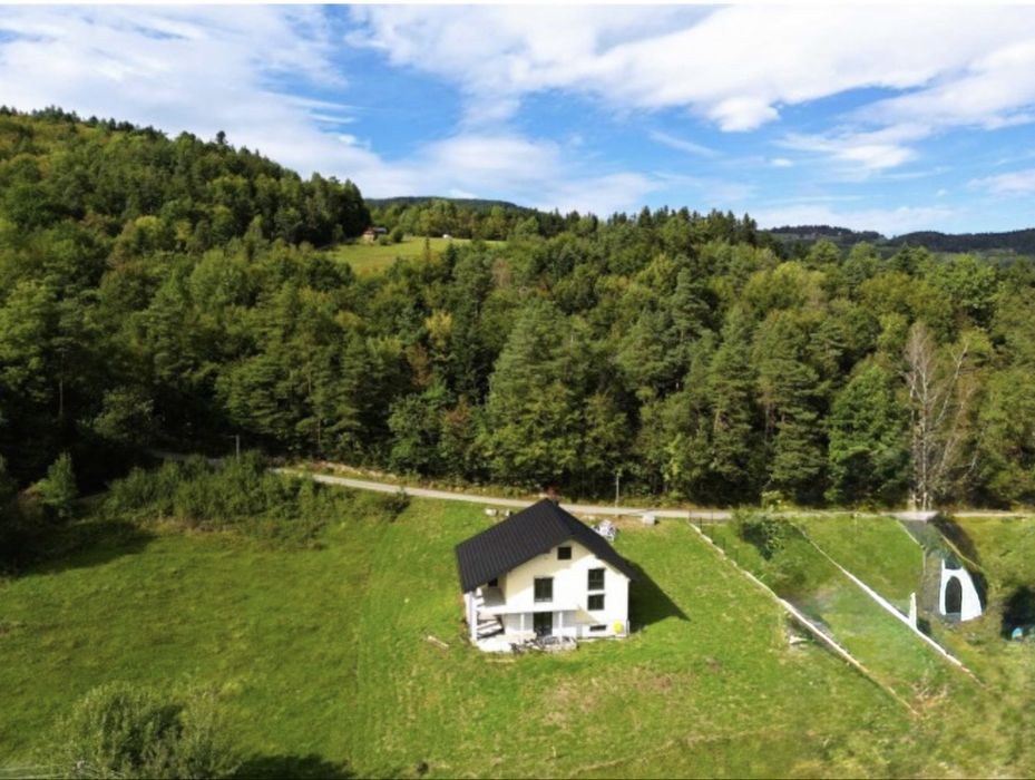 Sprzedam dom  stan surowy  zamknięty Mecina gminna Limanowa