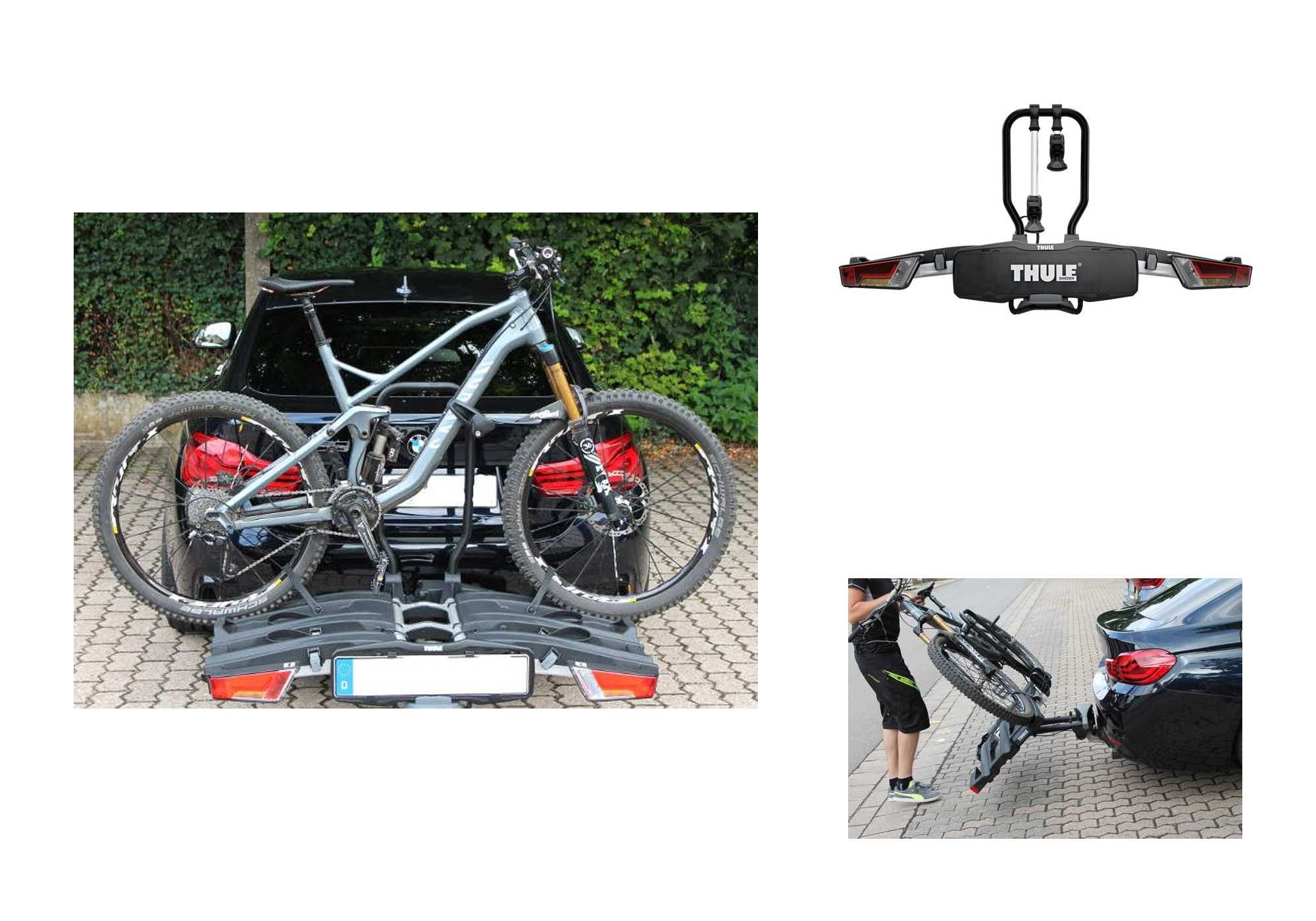 Bagażnik platforma rowerowa THULE 934 Easy Fold XT 3 rowery ebike NOWY