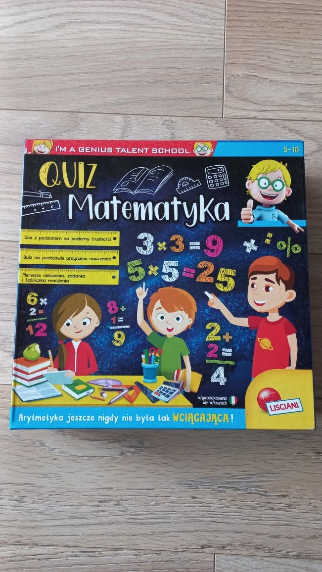 Gra quiz matematyczny