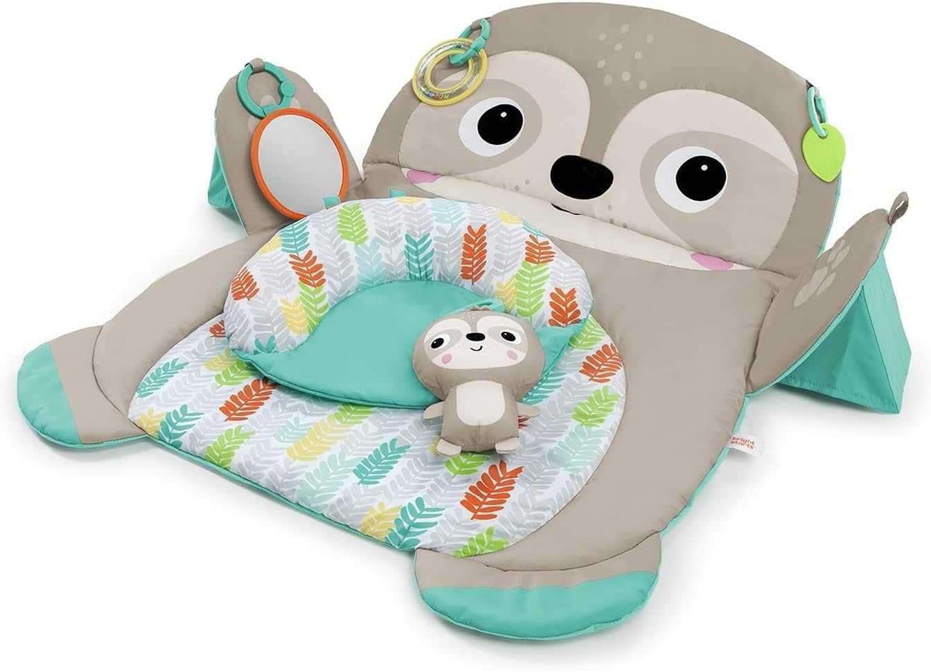 Bright Starts, Tummy Time Prop & Play, wspomagający leniwiec mata NOWY