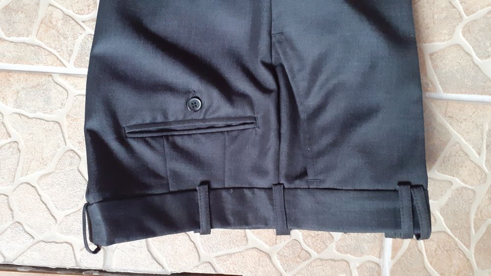 Garnitur męski czarny