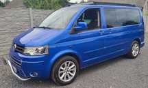 Vw Multivan 2.5 tdi 200PS Kamper.220V Solary.TV.Lodówka .Łużko. Bi-Xen