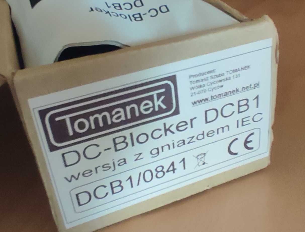 Tomanek DC-Blocker DCB-1 IEC filtr sieci zasilającej