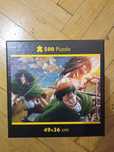 puzzle attack on titan levi mikasa aot anime