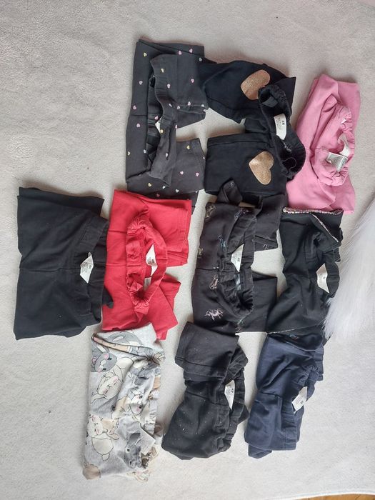 Legginsy leginsy spodni h&m meszek ocieplanych  116