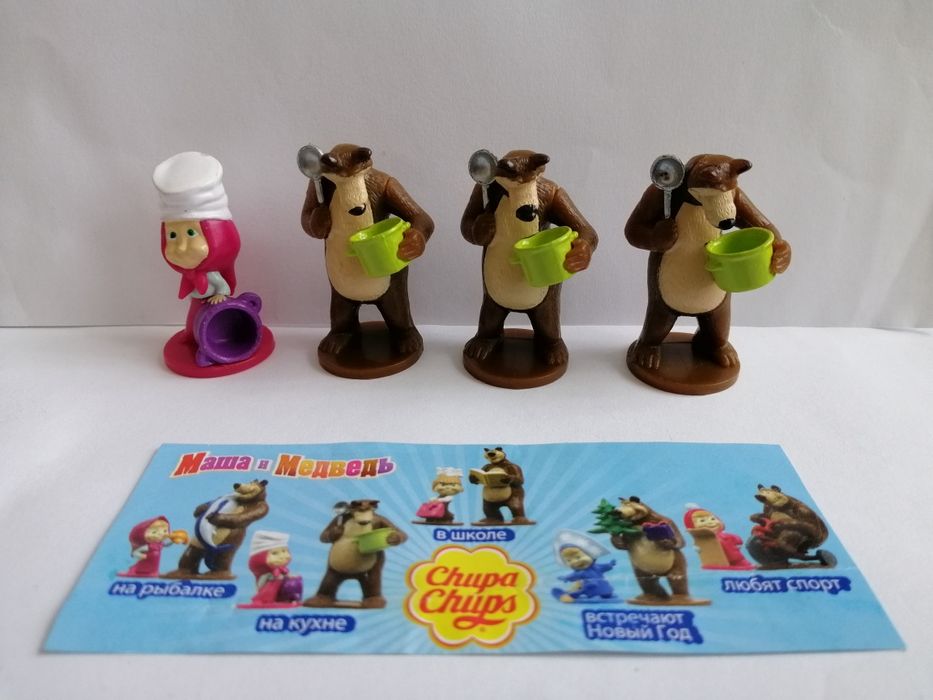 CHUPA CHUPS / Чупа Чупс Серия "Маша и Медведь", 2011 г.