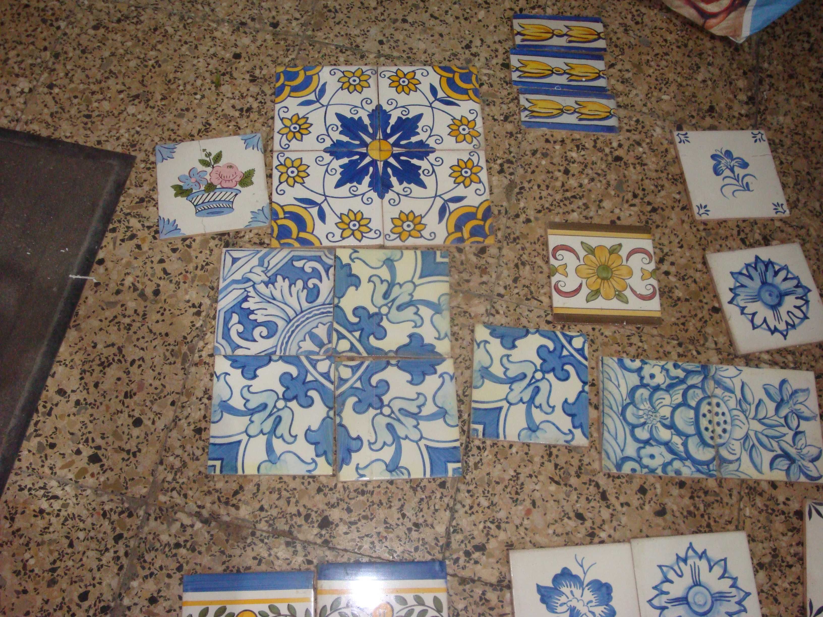 azulejos pintados á mão