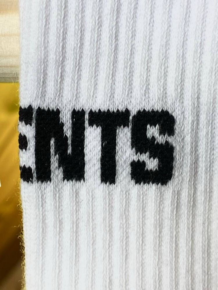 Носки Vetements x Reebok Black / White Raf Simons Balenciaga Socks.