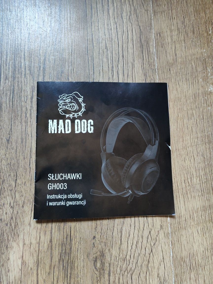 Słuchawki gamingowe Mad Dog GH003