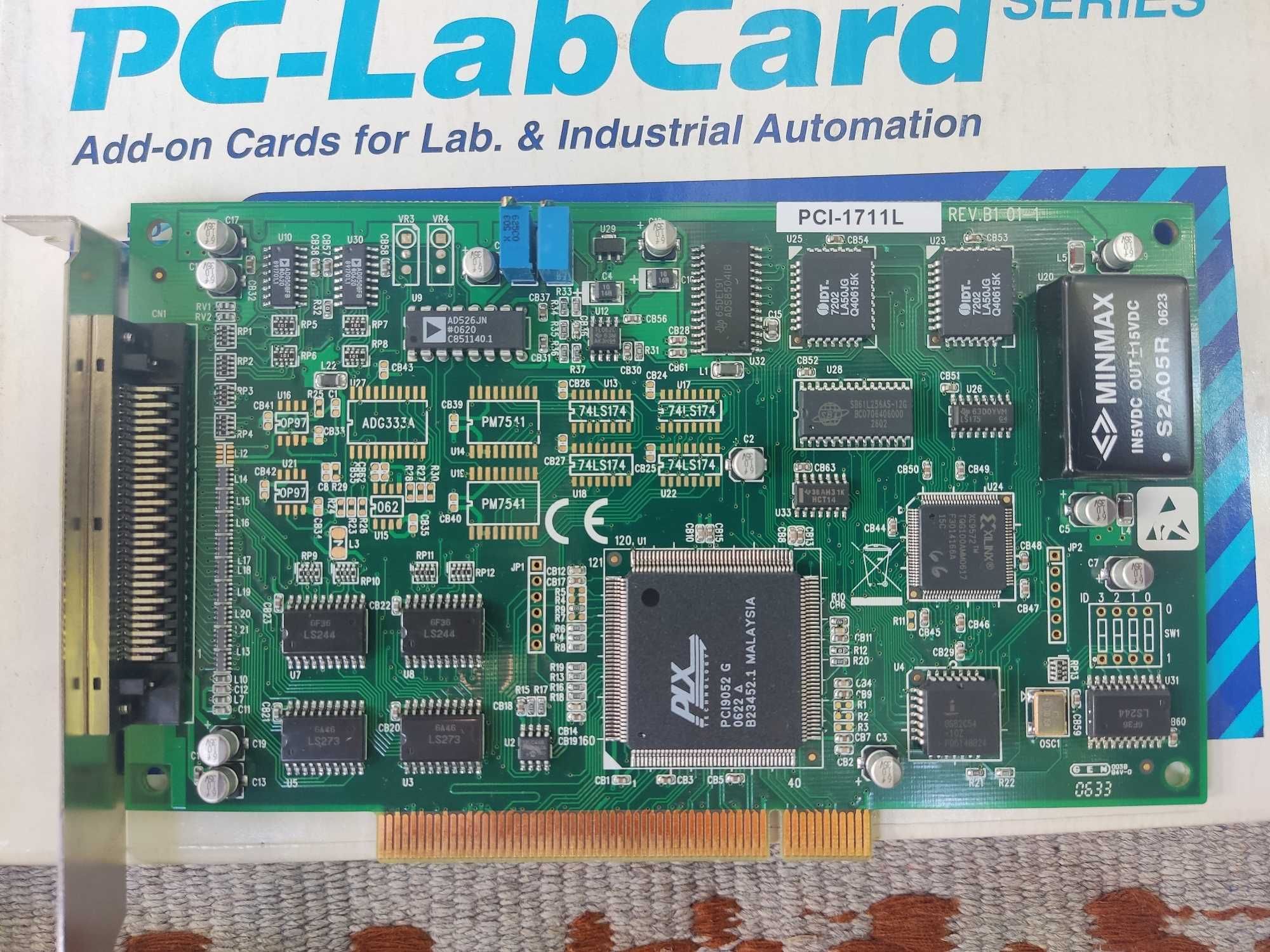 Плата аналогового ввода Advantech  PCI-1711L новая, из зипа