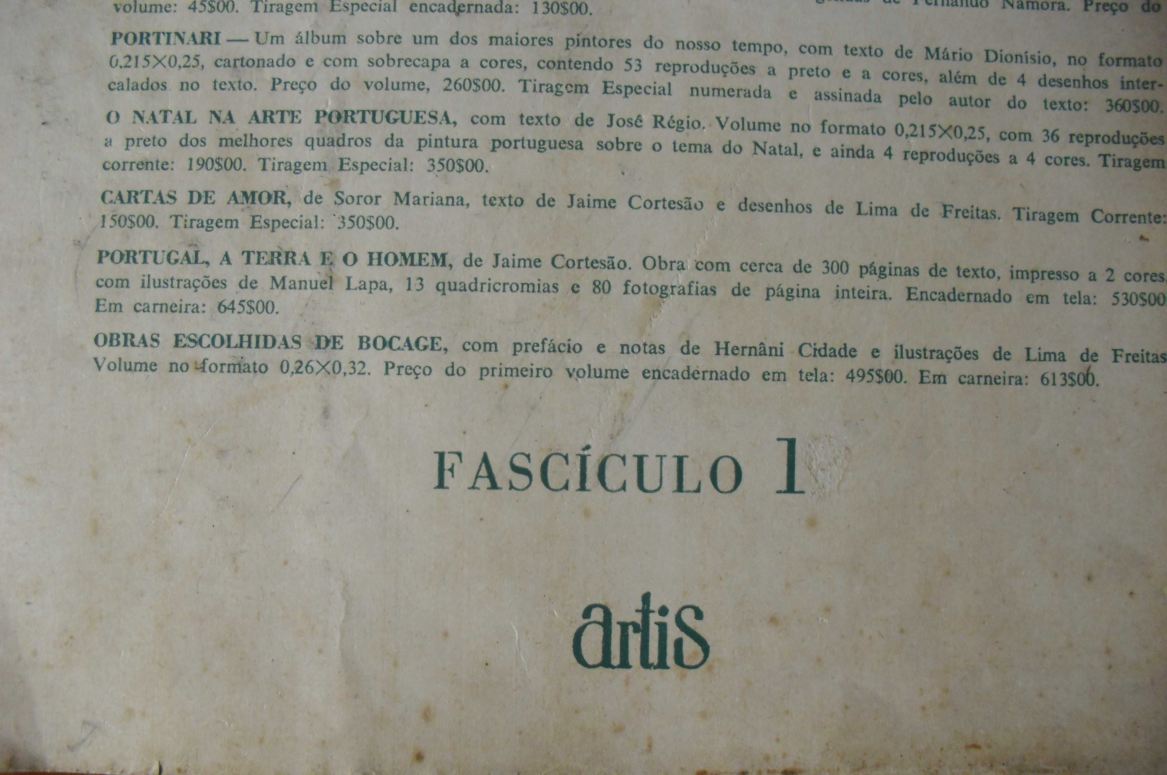 1º fascículo - Obras escolhidas de Bocage