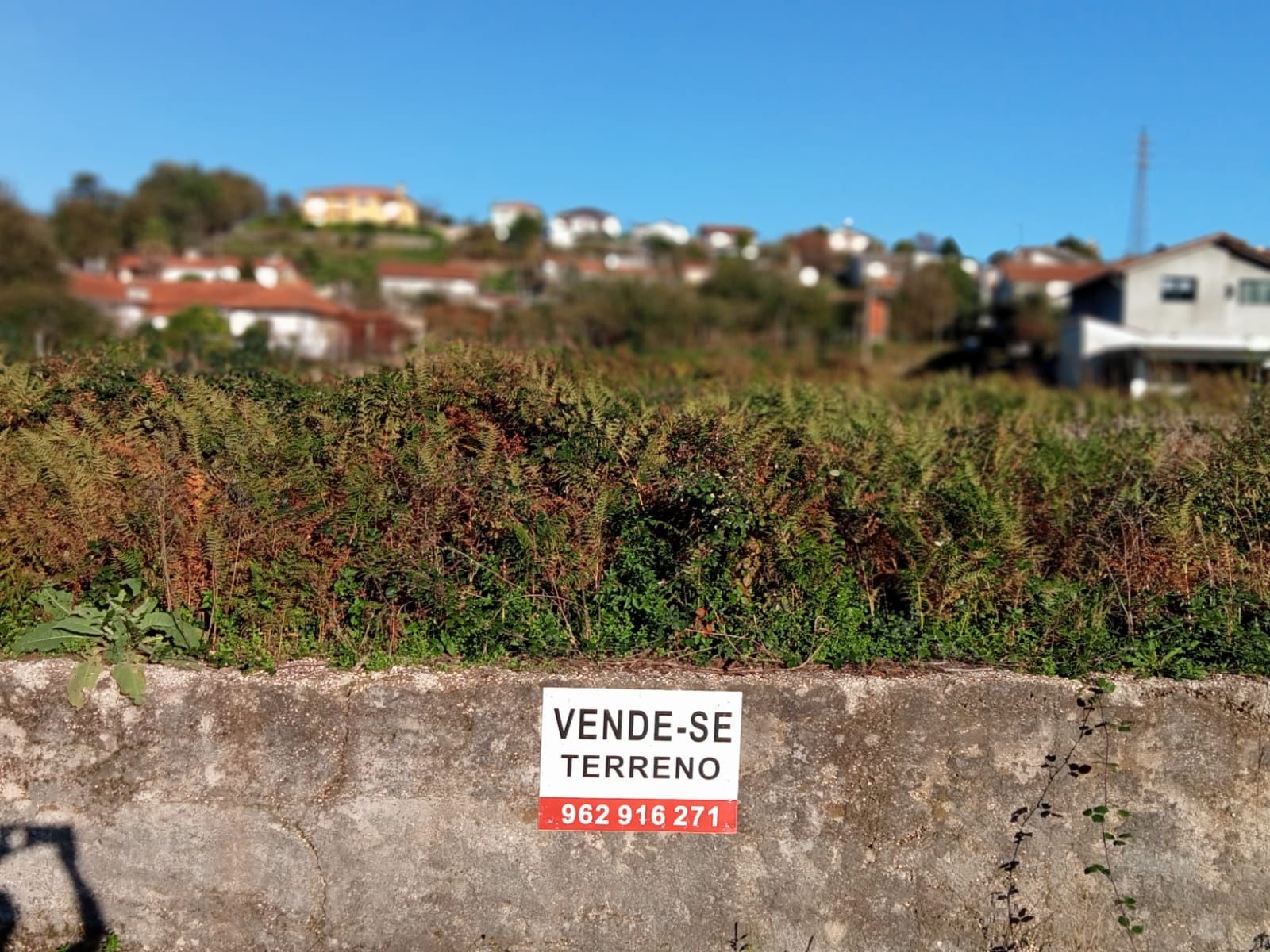 Terreno rústico urbanizável 2600m2