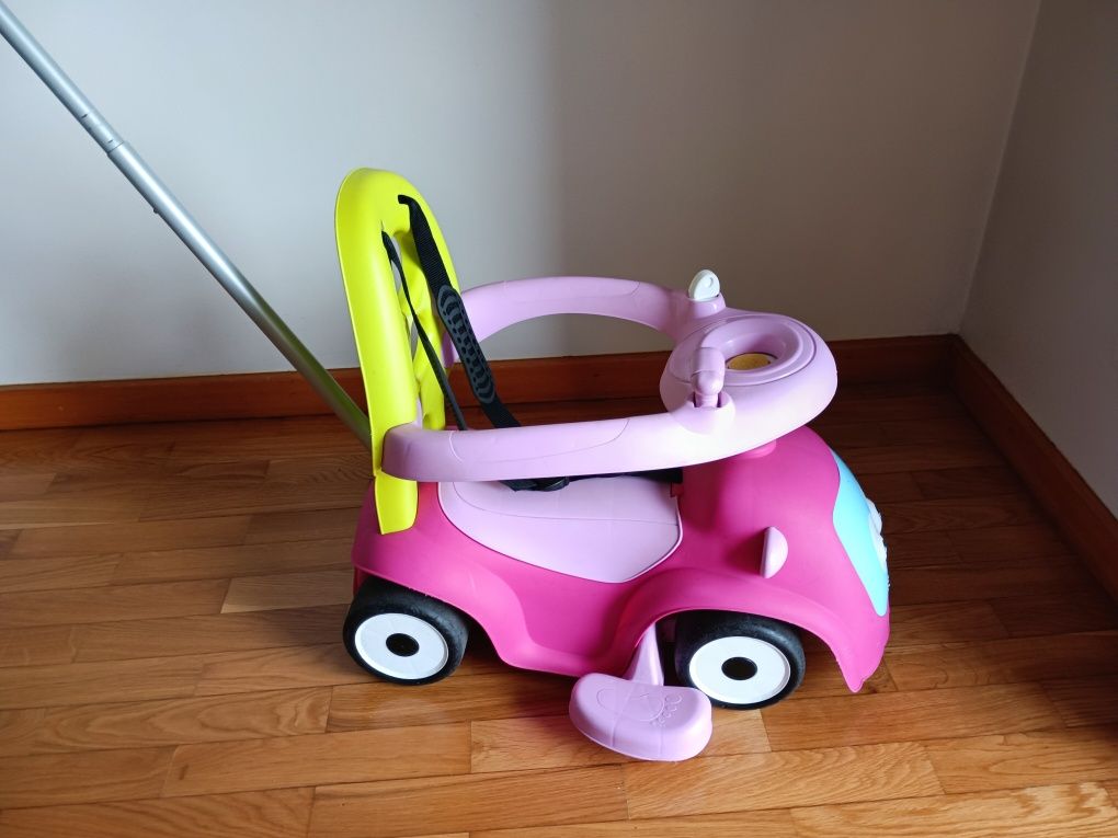 Carrinho/Transportadora Smoby para Bebé - Cor de Rosa