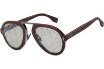 Чоловічі  окуляри -авіатори  з  галограммой Fend Men i FF M0104/S