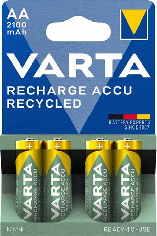 Аккумуляторные батарейки Varta R06\АА\NiMH, 2100 мАч, упаковка 4 шт.