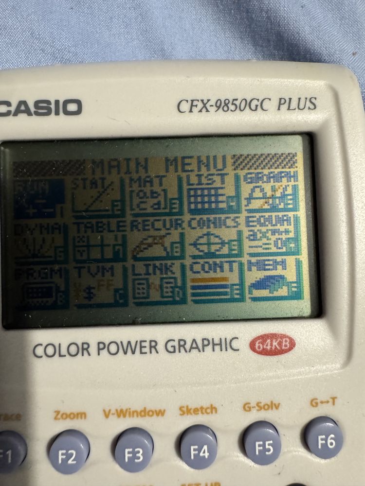 Calculadora Grafica Casio CFX9850GC Plus