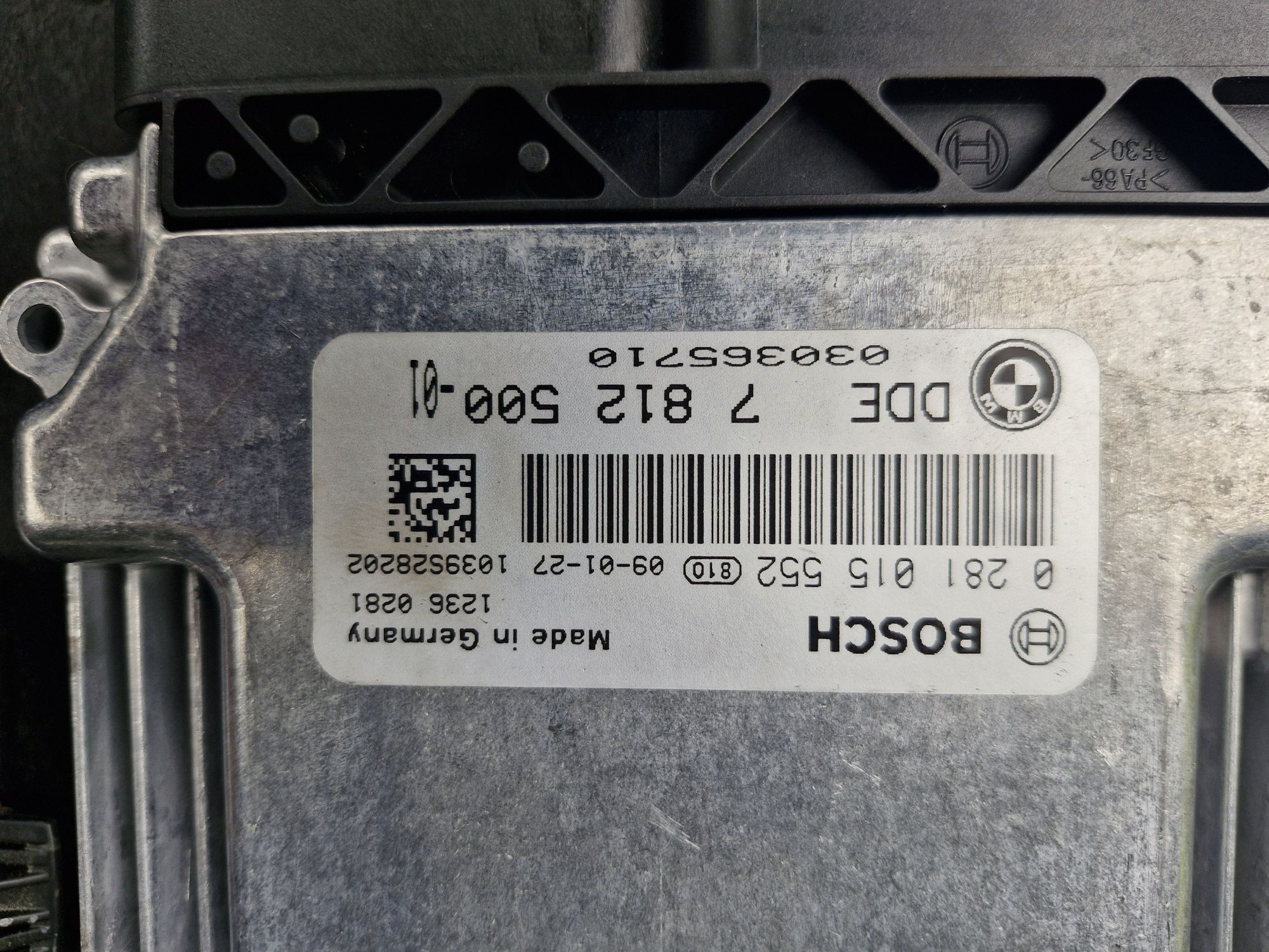 Zestaw startowy bmw e60 2009r  polift n47d20a automat