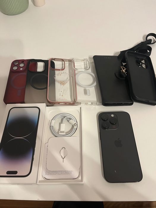 iPhone 14 Pro space black 128gb