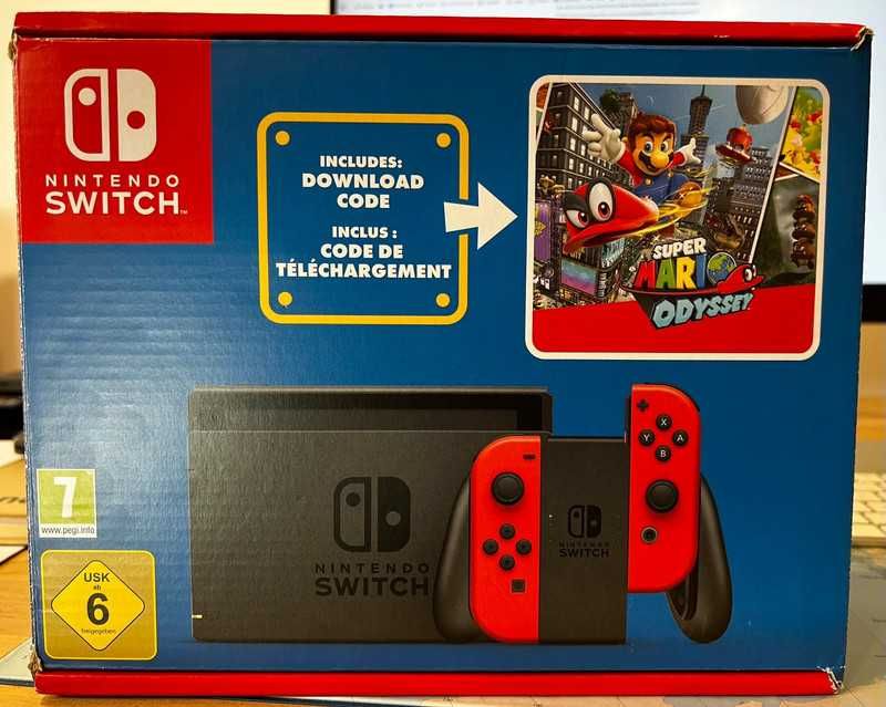 Nintendo Switch caixa original