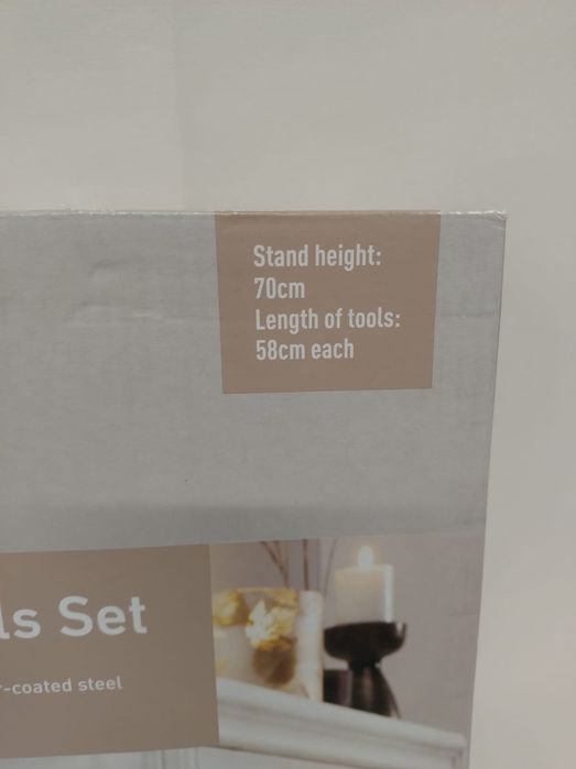 Ozdobny zestaw kominkowy LivarnoHome