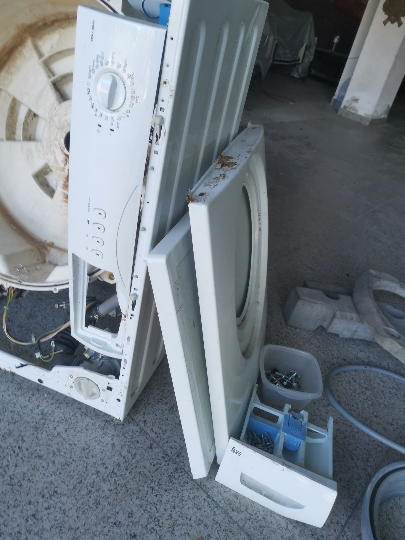 Máquina lavar roupa teka tkx1 800t para peças