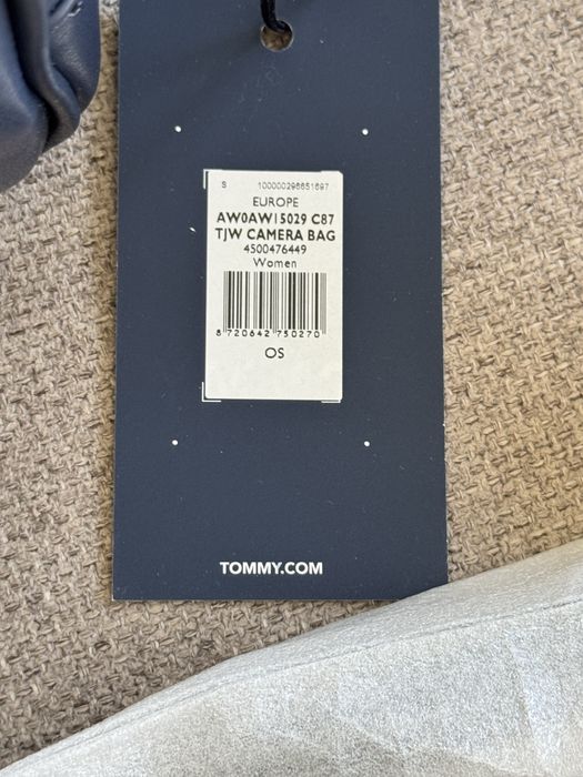 Torebka camera bag tommy jeans granatowy