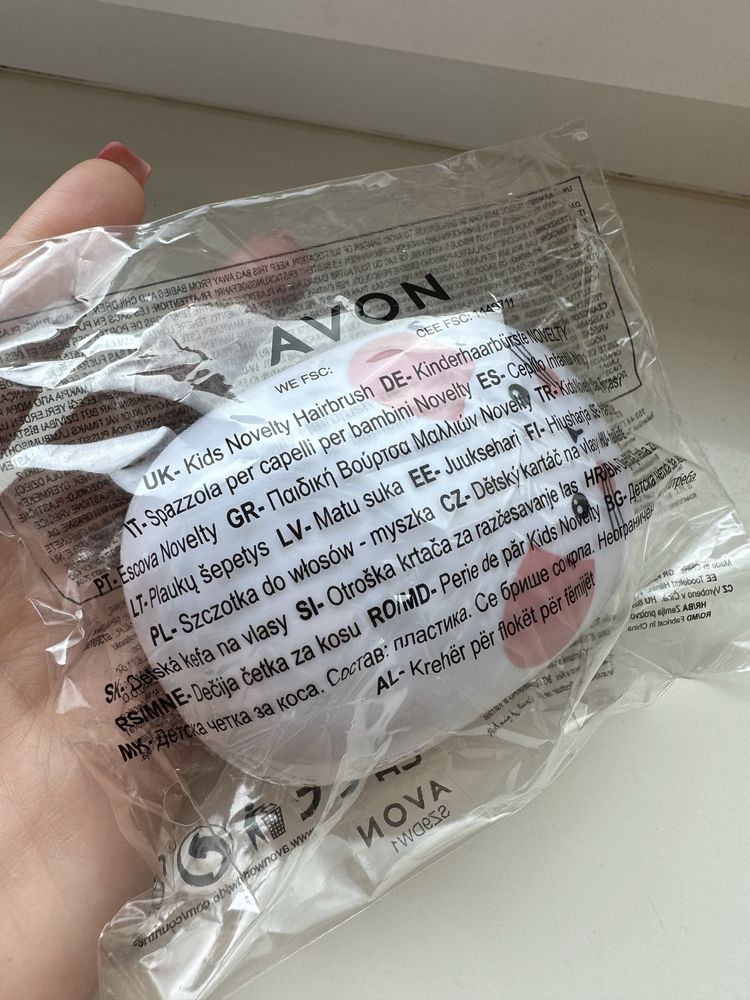 Szczotka do włosów myszka Avon - nowa