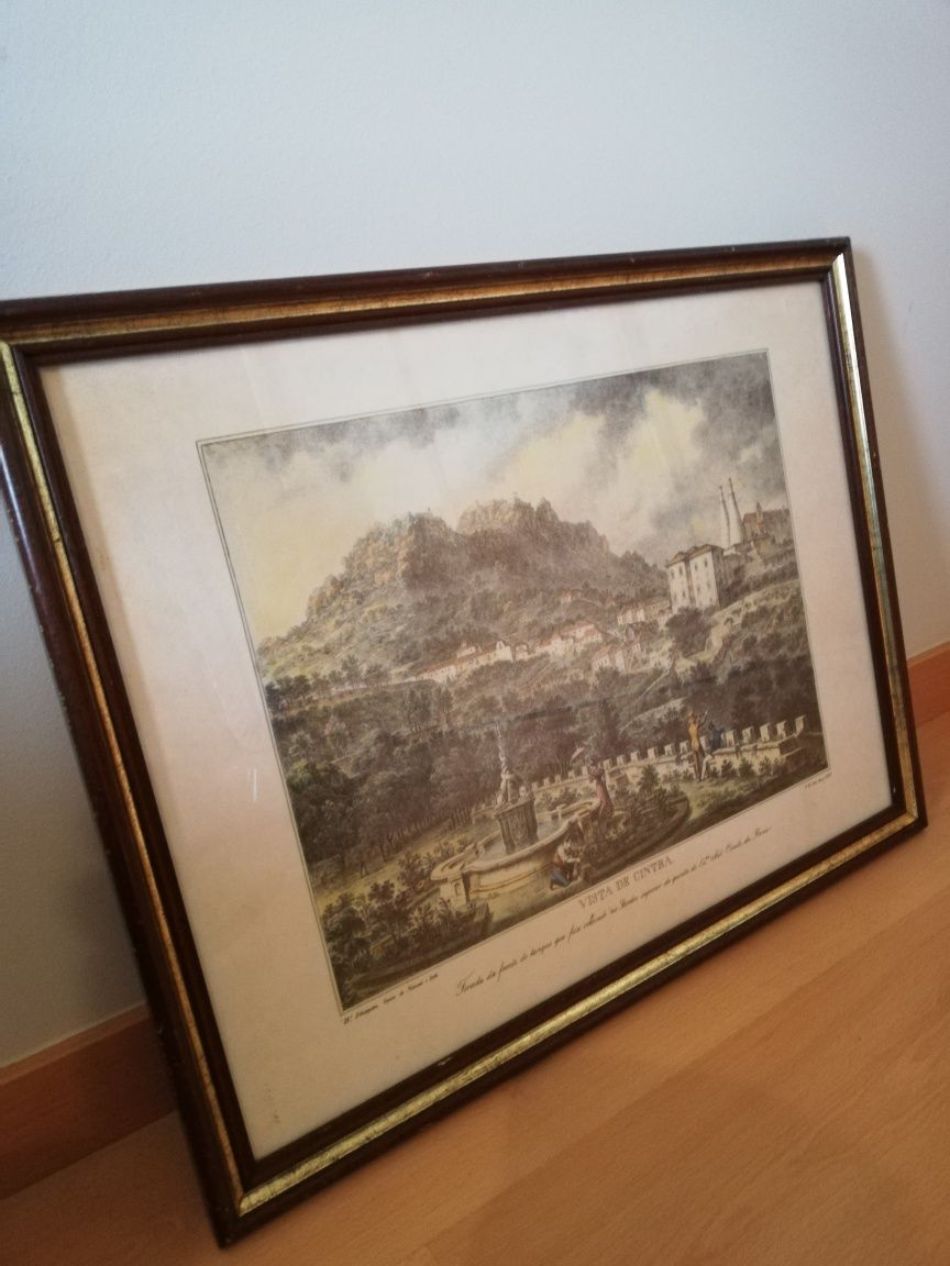 Quadro com vista de Sintra