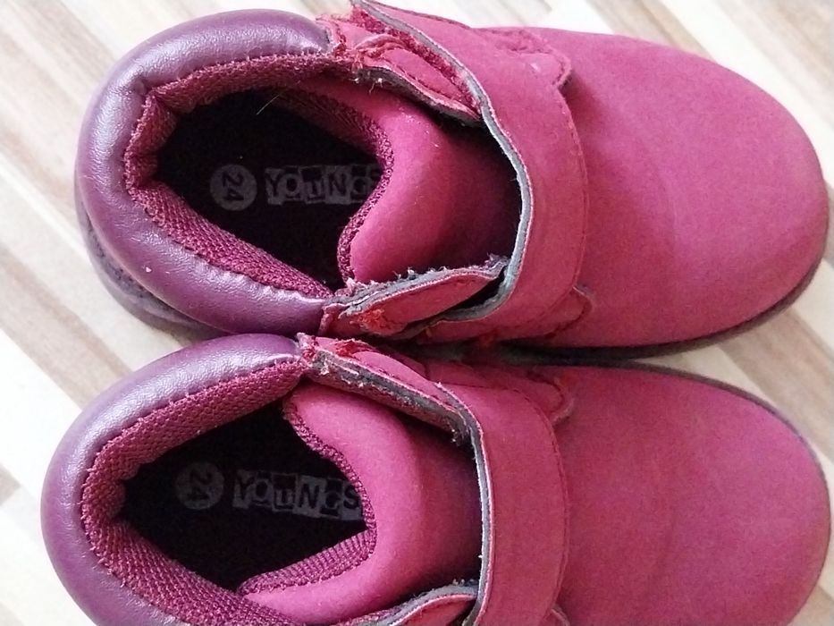 Buty jesienne dziewczynka, półbuty, botki