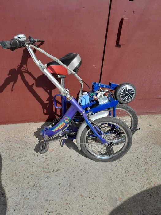 Электровелосипед складной